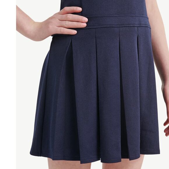 Club Monaco Dress Italian Yarn Knit Stretch Sleeveless Navy Blue Size XS / XXS - Picture 3 of 11